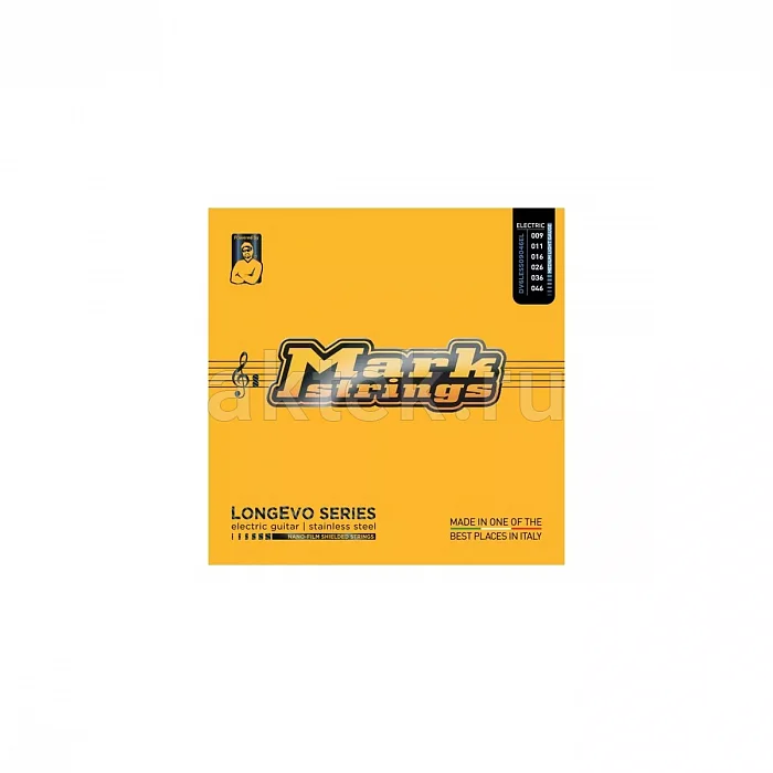 Markbass Longevo Series DV6LESS09046EL комплект струн, калибр 9-46