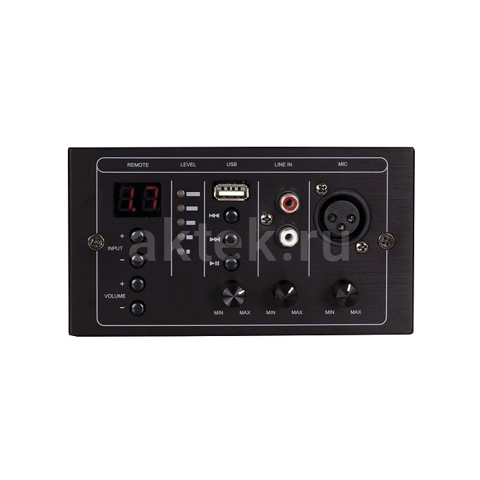 DSPPA MAG-808C панель управления трансляционной системой, дисплей LCD, XLR, USB 2