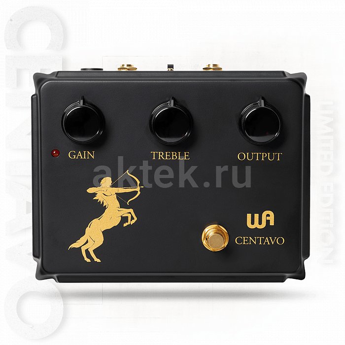 Гитарная педаль эффектов Warm Audio WA-CVB Centavo Black Out Overdrive Pedal 3