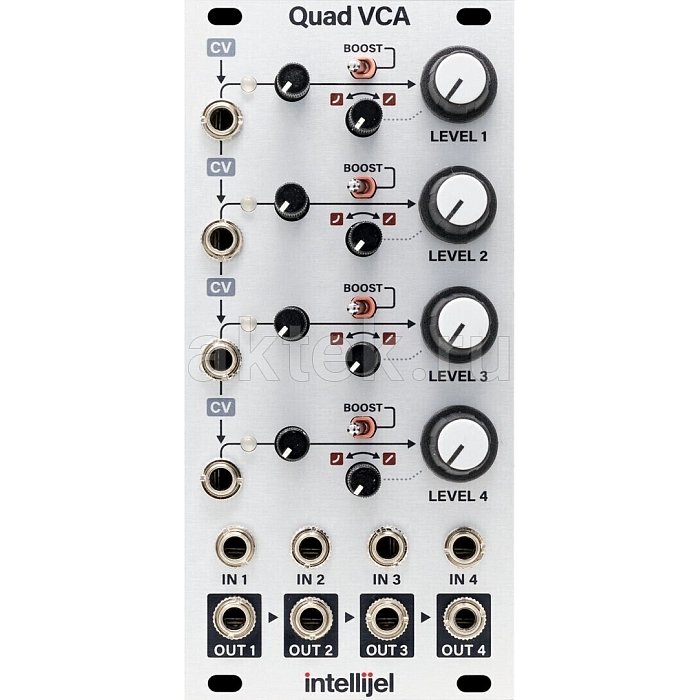 Eurorack-модуль Intellijel Quad VCA 3U