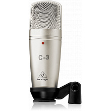 Behringer C-3 конденсаторный микрофон (кардиоида/круг/восьмерка)