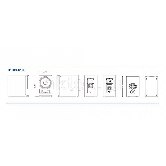 FDB Audio K12BAS активный сабвуфер 12″, 300 Вт RMS 4