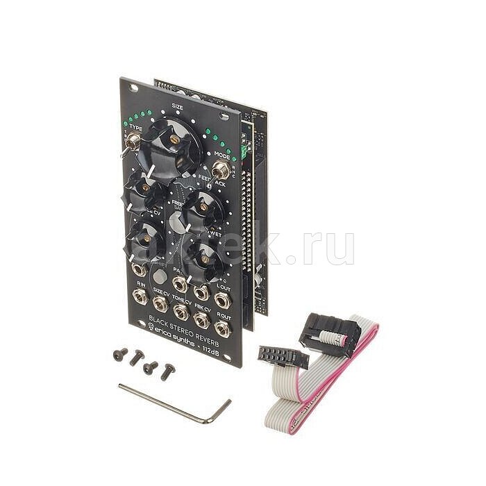 Модуль реверберации Erica Synths Black Stereo Reverb 2