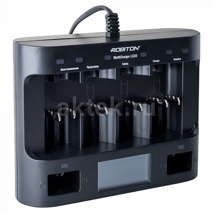 Зарядное устройство ROBITON MultiCharger LCD2 2
