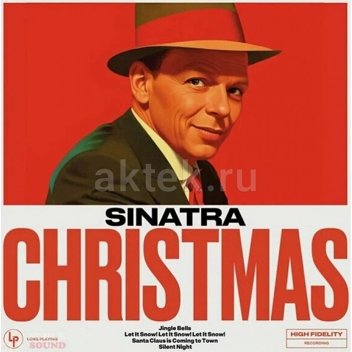 Виниловая пластинка FRANK SINATRA - CHRISTMAS SINATRA 180 GRAM CLEAR VINYL 12"
