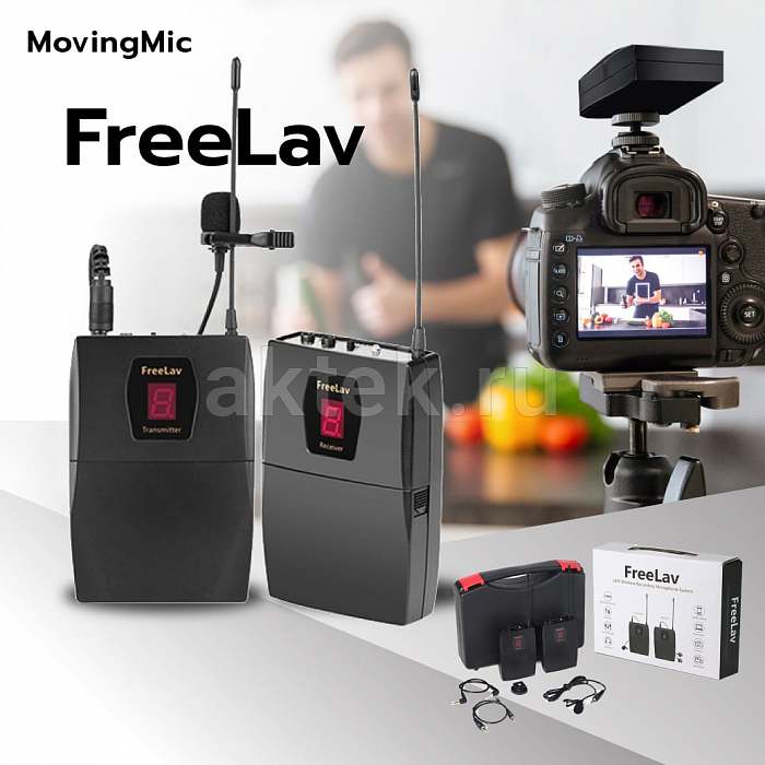 Беспроводной петличный микрофон Movingmic FL1 Freelav 6
