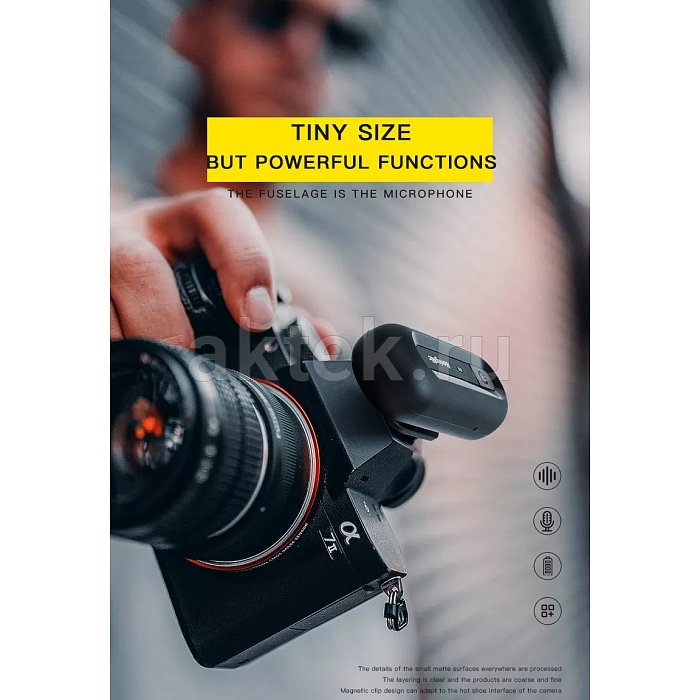 Микрофон для звукозаписи MovingMic N-1 2