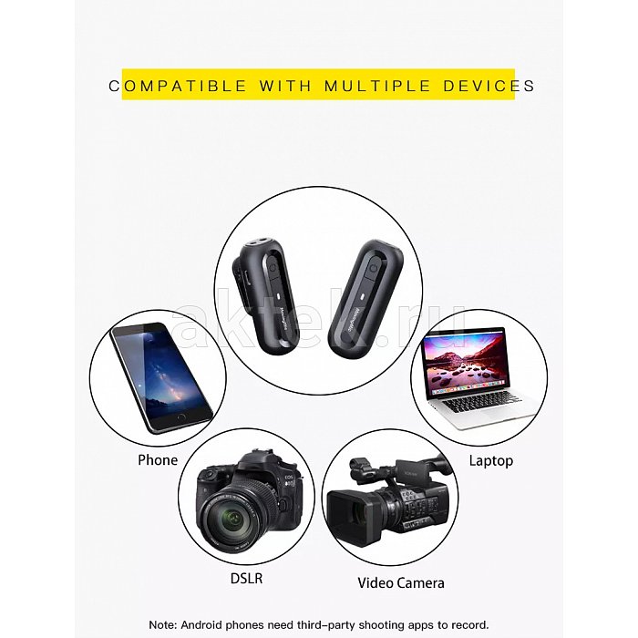 Микрофон для звукозаписи MovingMic N-1 8