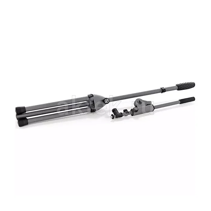 K&M 21080-300-55 микрофонная стойка-журавль, телескопическая стрела, складные ножки 2