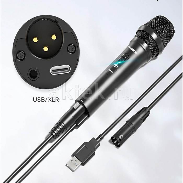 Maono AU-HD300S USB/XLR-микрофон динамический кардиоидный с кнопкой 2