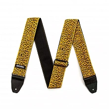 Dunlop D6725 Jaquard Leopardskin жаккардовый гитарный ремень, нагрузка 90 кг