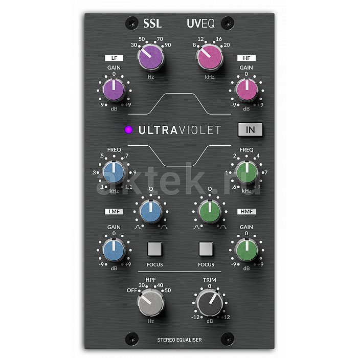 Эквалайзер SSL 500 Series Ultraviolet Stereo EQ