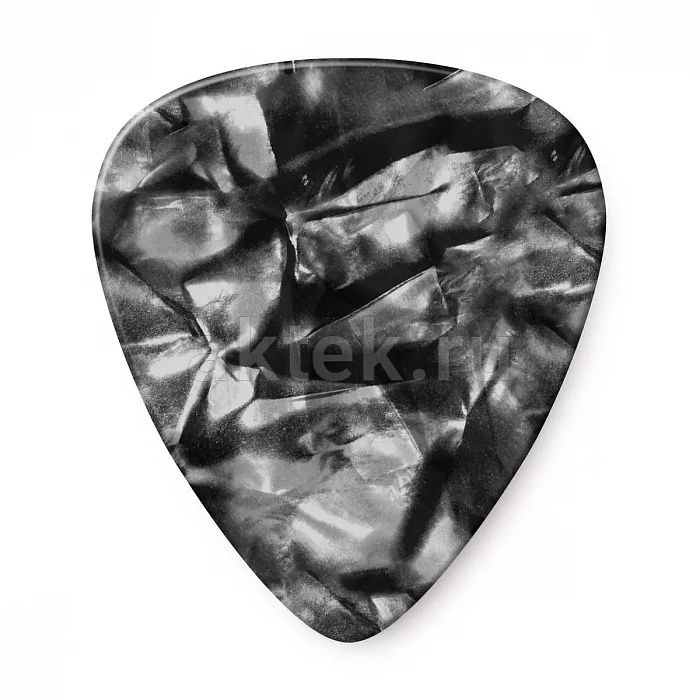 Dunlop 483P02HV Celluloid Black Pearloid Heavy медиаторы, целлулоид, 12 шт 3