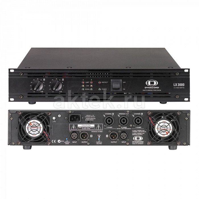 Цифровой усилитель акустических систем Dynacord LX 3000 3