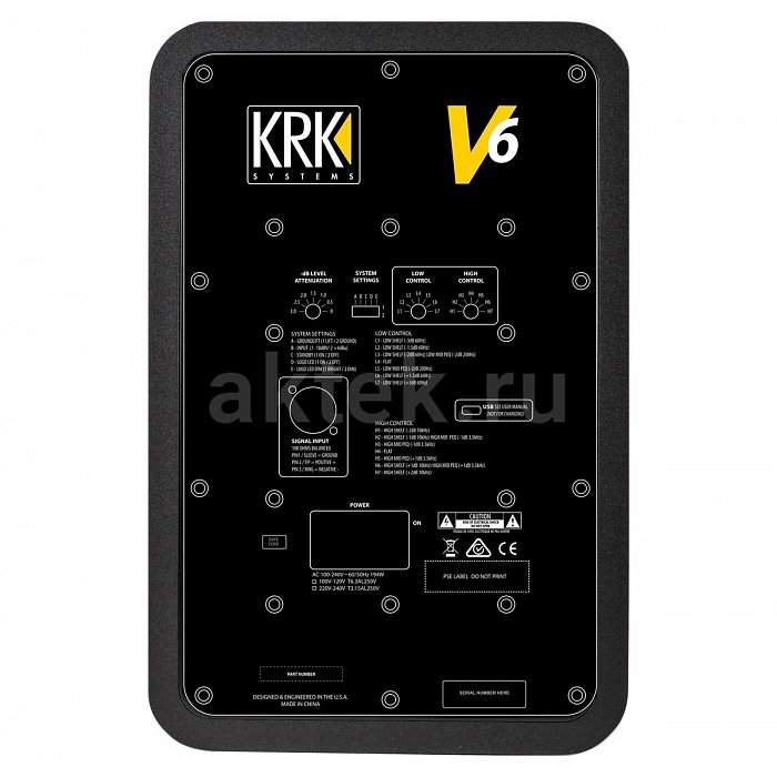 Двухполосный активный монитор KRK V6S4 2