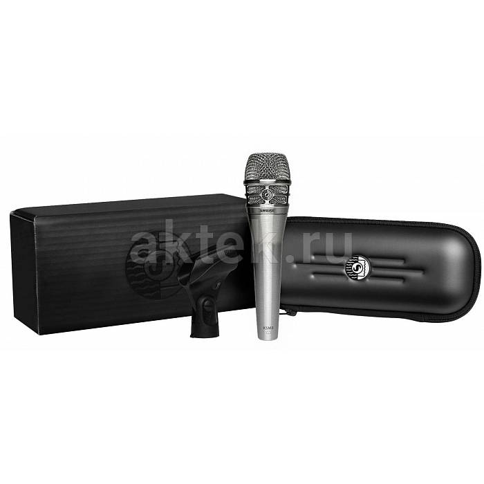Динамический вокальный микрофон SHURE KSM8/N 3
