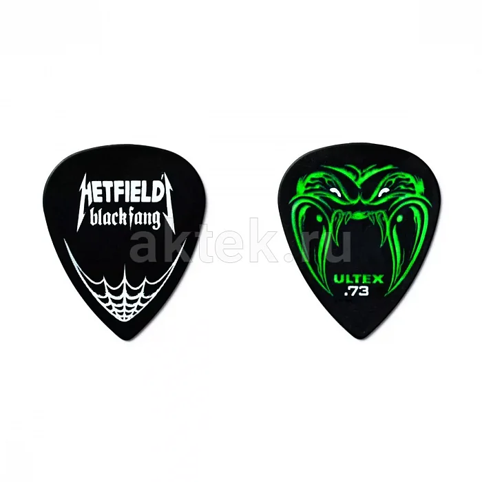 Dunlop PH112T73 Black Fang Pick Tin набор медиаторов, ultex 2
