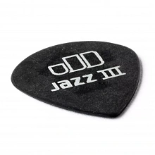 Dunlop 482P150 Tortex Pitch Black Jazz медиаторы, 1,5 мм 2