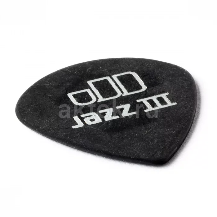 Dunlop 482P150 Tortex Pitch Black Jazz медиаторы, 1,5 мм 2