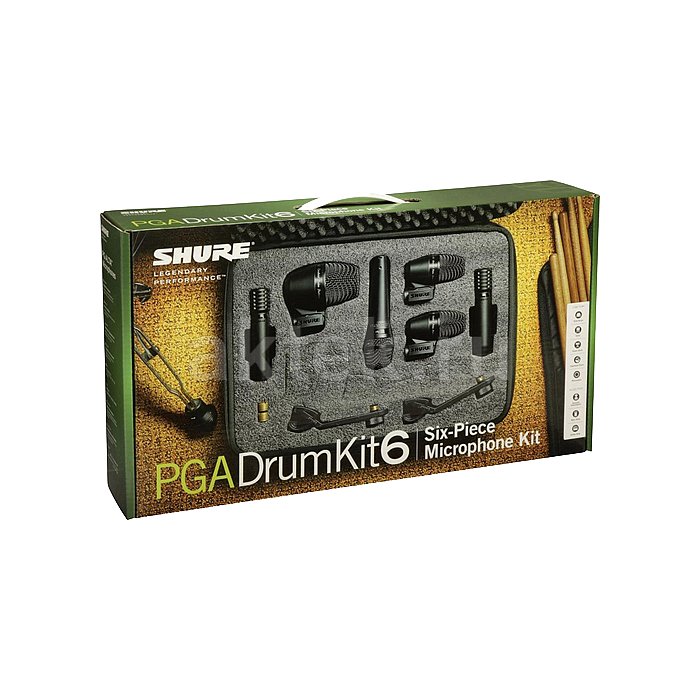Набор микрофонов для ударных SHURE PGADRUMKIT6 3