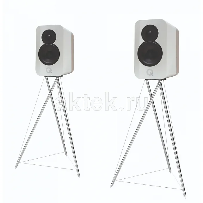 Акустическая система Q Acoustics Concept 300 Gloss White & Oak 2