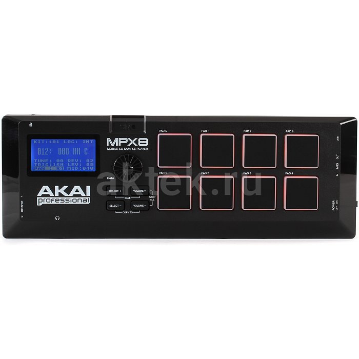 сэмпл-плеер с пэдами AKAI PRO MPX8 2