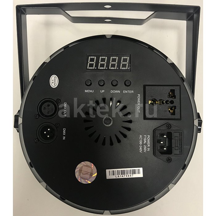 Светодиодный PAR прожектор Big Dipper LPC006 RGBWAUV 2