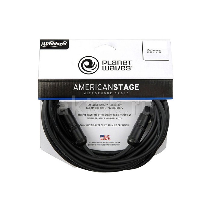 Микрофонный шнур D`Addario PW-AMSM-10 3