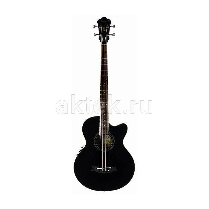 Бас-гитара электроакустическая IBANEZ AEB8E BLACK 2