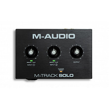 USB-аудиоинтерфейс  M-AUDIO M-TRACK SOLO II  2