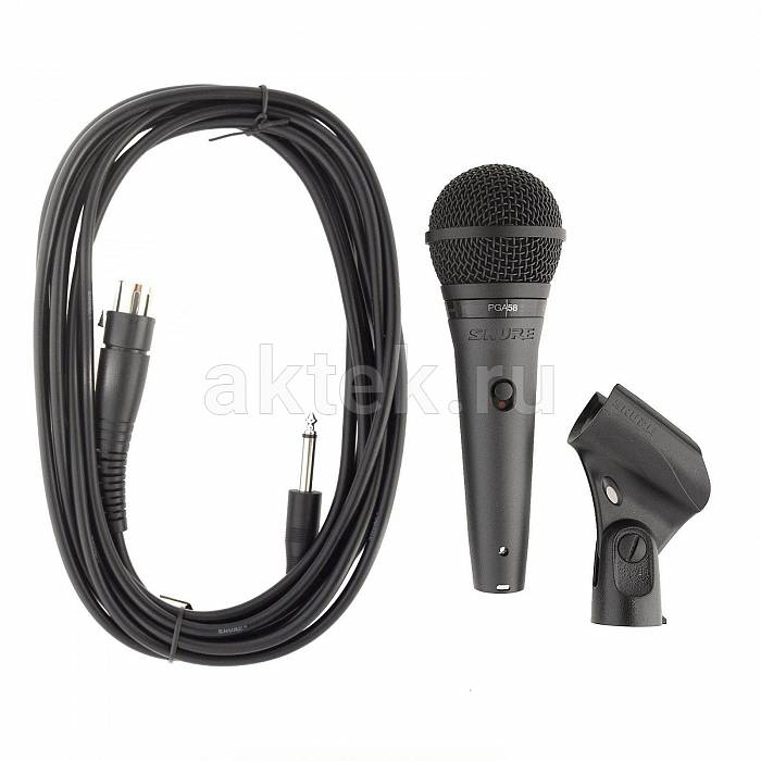 Динамический вокальный микрофон SHURE PGA58-QTR-E 3