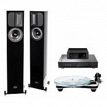 Комплект проигрывателя винила Rega Premium White Black