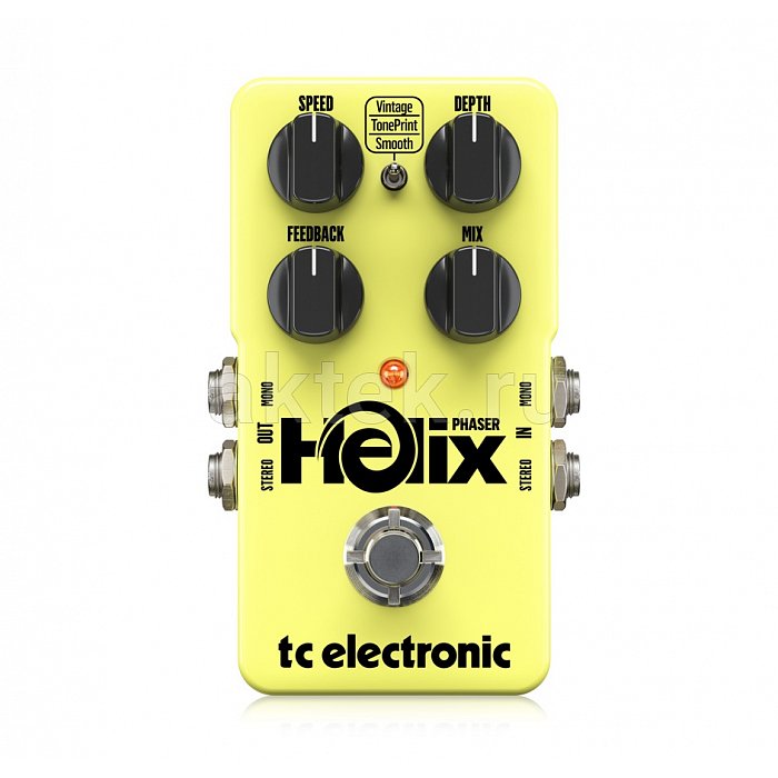 TC electronic HELIX PHASER педаль фейзер для работы в любых стилях