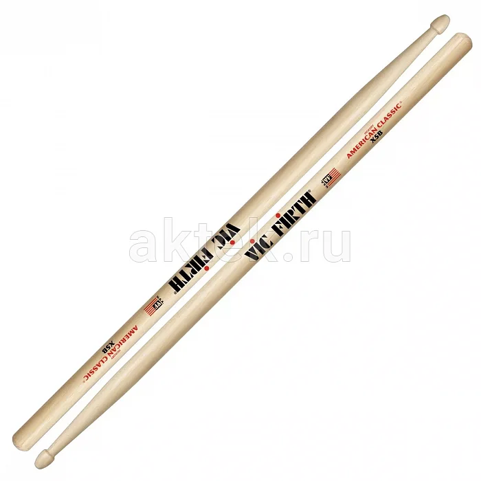 Vic Firth X5B (Extreme 5B) барабанные палочки, орех 3