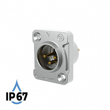 SEETRONIC J3F2C-W-67 панельный XLR-разъём male, IP67 2