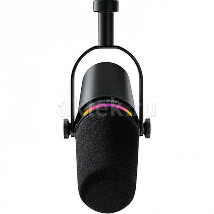 Shure MV7+-K Black цифровой динамический кардиоидный USB-C/XLR-микрофон 2