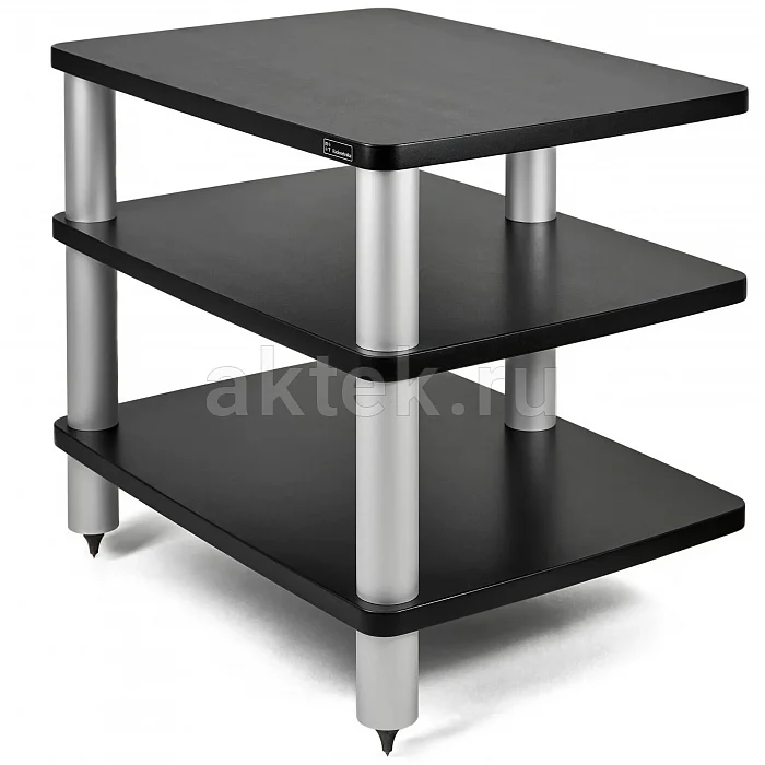 Hi-Fi-стойка Radiotehnika Gorizont Three (400) Black/Silver Tube 2