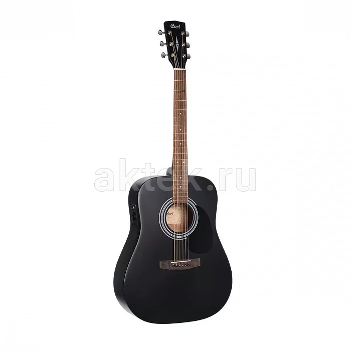 Cort AD810E-BKS электроакустическая гитара, верхняя дека из ели