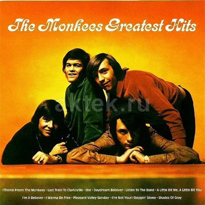 Виниловая пластинка MONKEES - GREATEST HITS YELLOW VINYL 12" 2