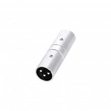 Adam Hall K4AXM3XM3 Silver адаптер XLR-M–XLR-M