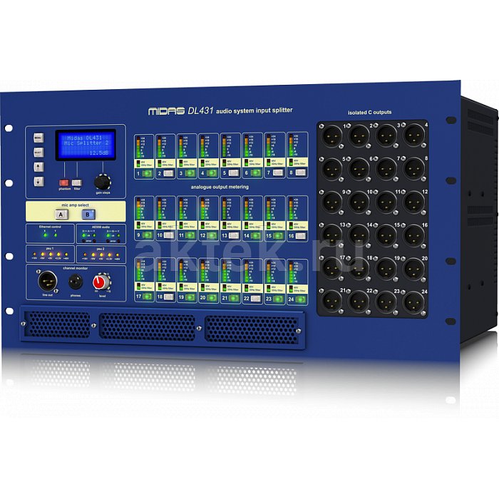 Микрофонный сплиттер MIDAS DL431 4