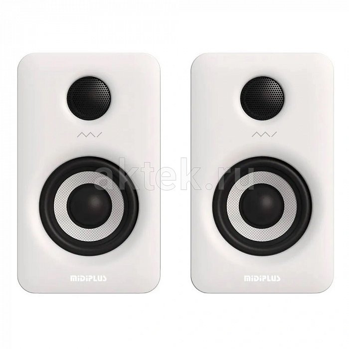 Пара студийных мониторов Midiplus MI5 II White