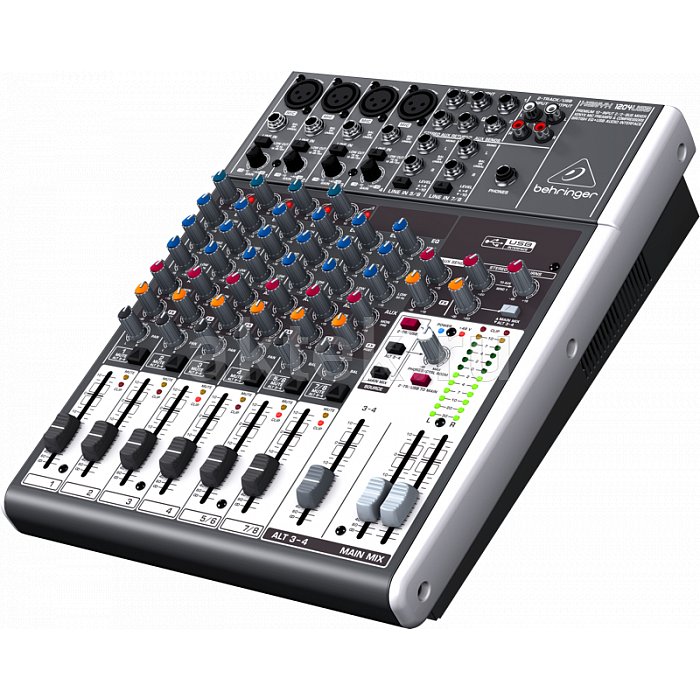Микшерный пульт Behringer 1204USB 2