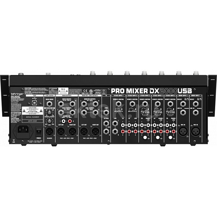 Микшерный пульт Behringer DX2000USB 3