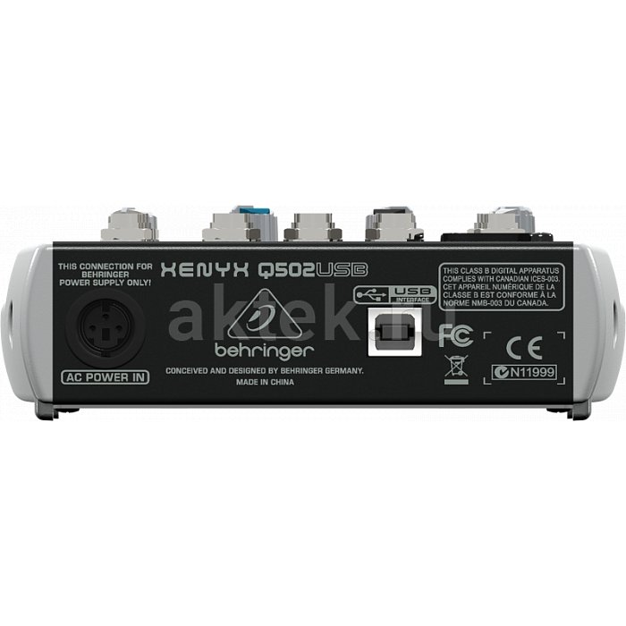 Микшерный пульт Behringer Q502USB 3
