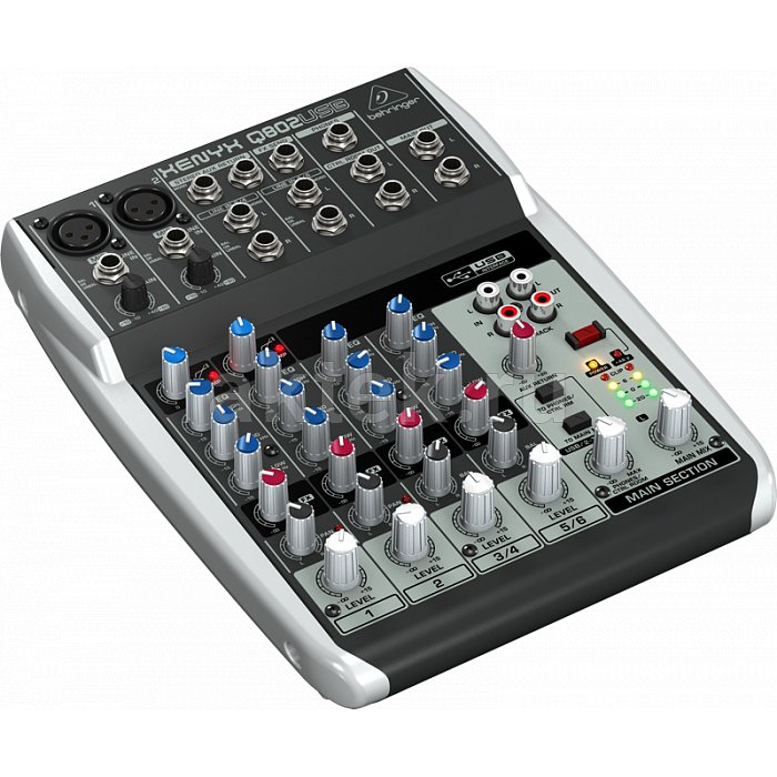 Микшерный пульт Behringer Xenyx Q802USB 2
