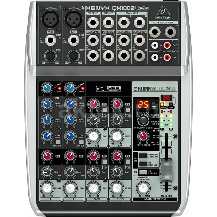Микшерный пульт Behringer QX1002USB