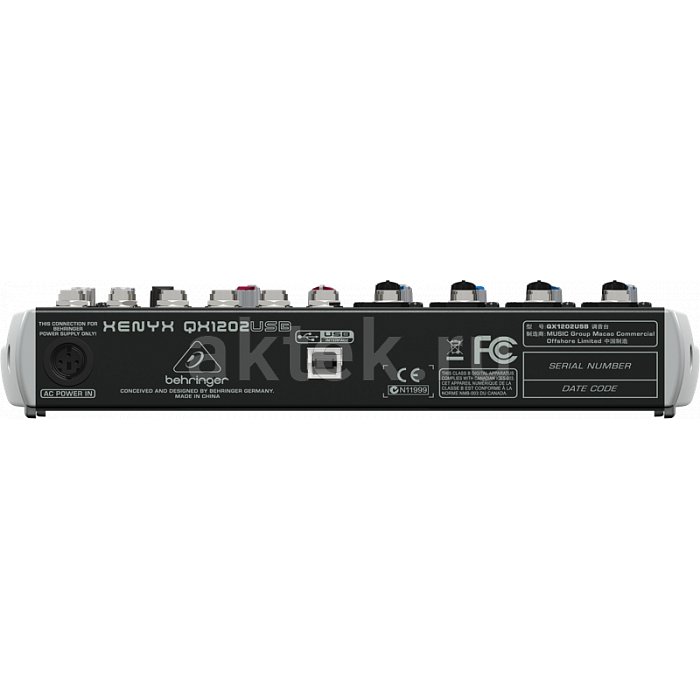 Микшерный пульт Behringer Xenyx QX1202USB 3