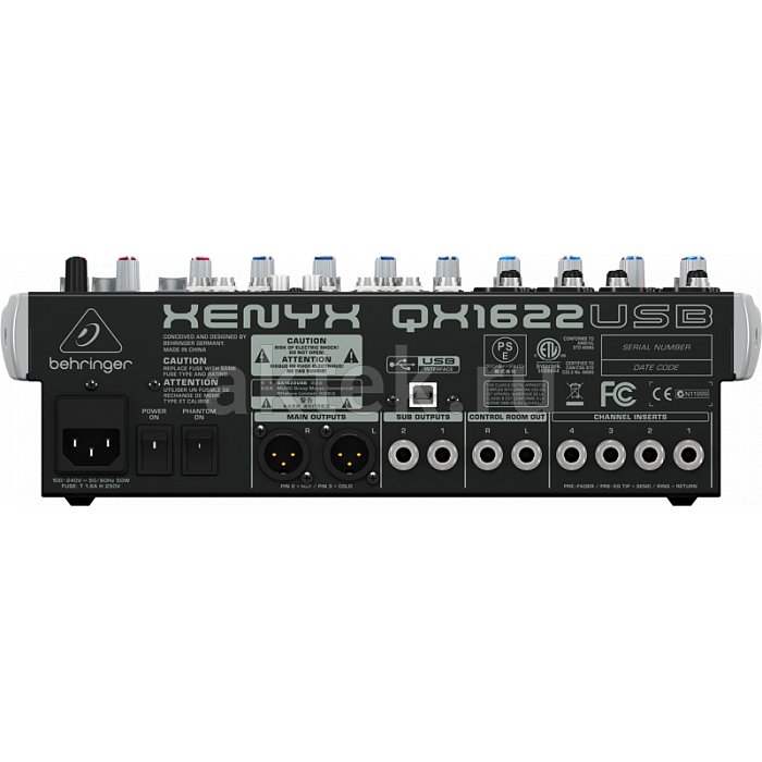Микшерный пульт Behringer QX1622USB 3