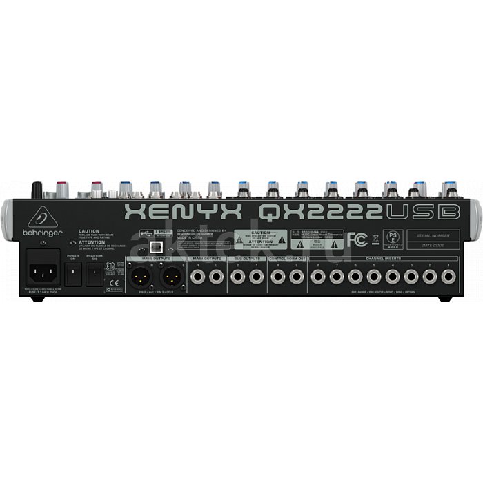 Микшерный пульт Behringer QX2222USB 3